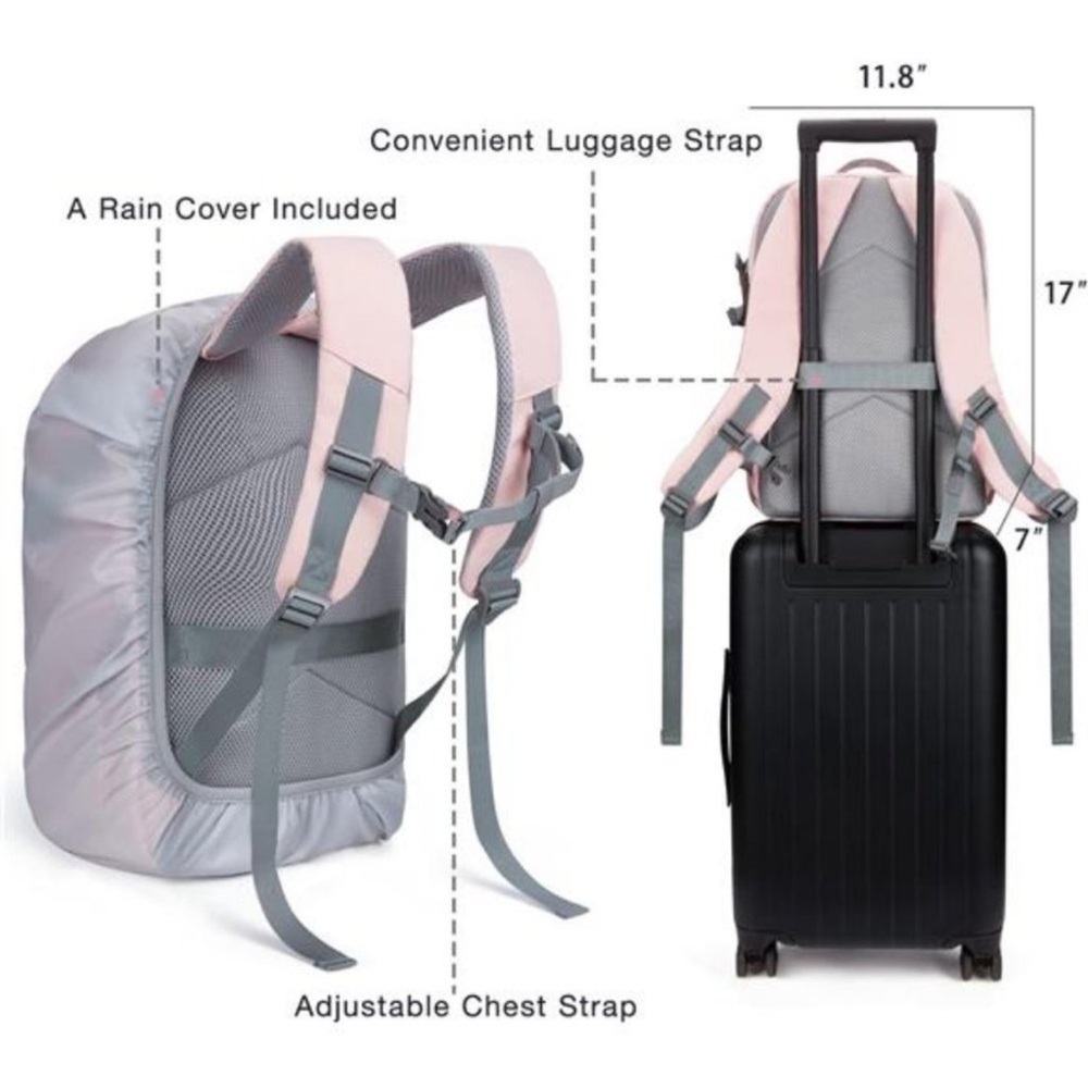 Camera Backpack, DSLR SLR Camera Bag Backpack Fits 15.6 Inch Laptop,Anti-Theft - Picture 6 of 8